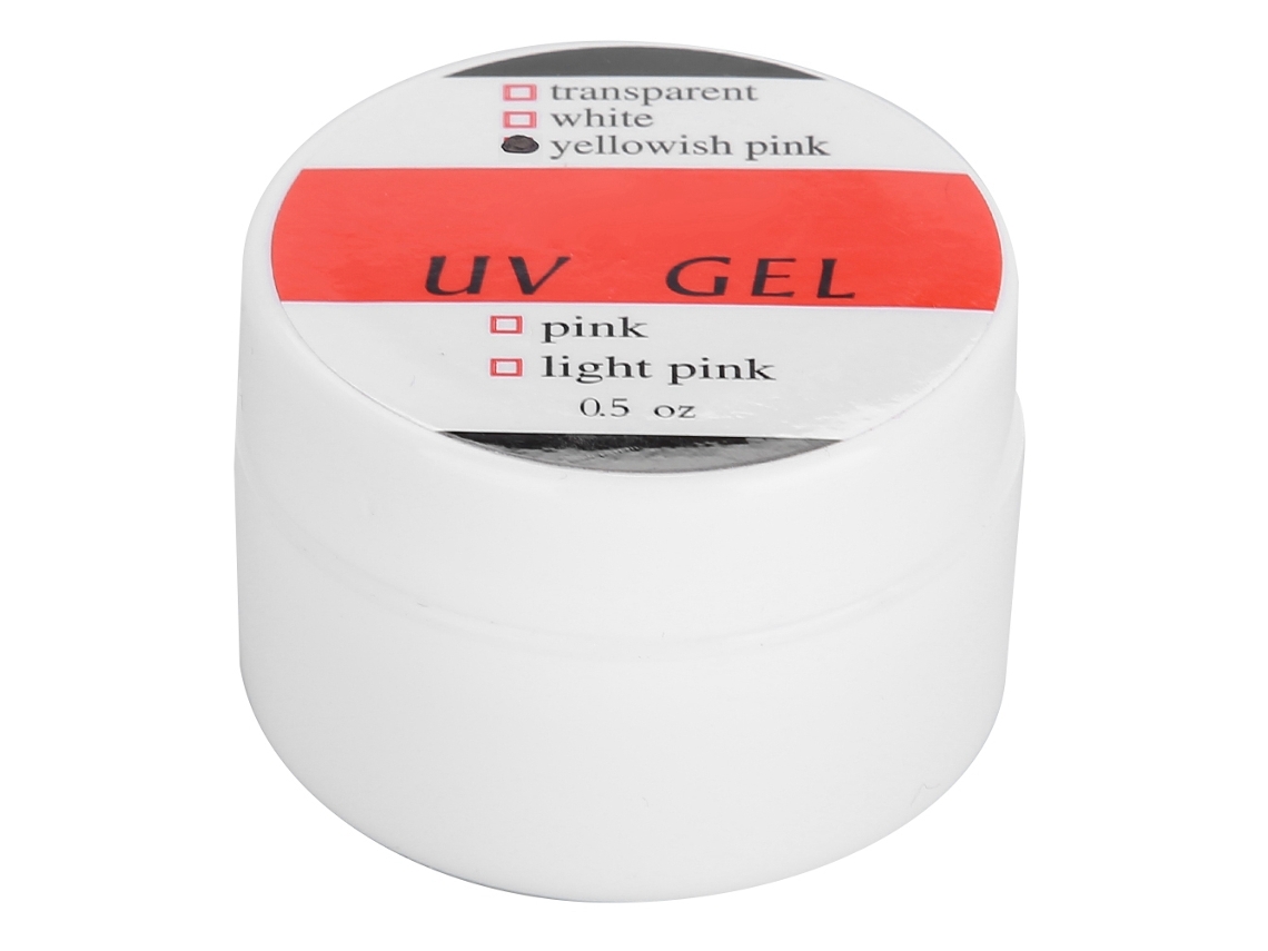 Esmalte De Gel Uv Para Arte De Unhas 15ml Base Top Coat Gel Retirado Por Remojo (rosa Amarelo)