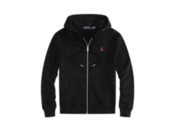 Moletom Com Capuz Esportivo Masculino Oversized Algodão Com Pelo Plus Size Suéter Com Logo Preto E Vermelho