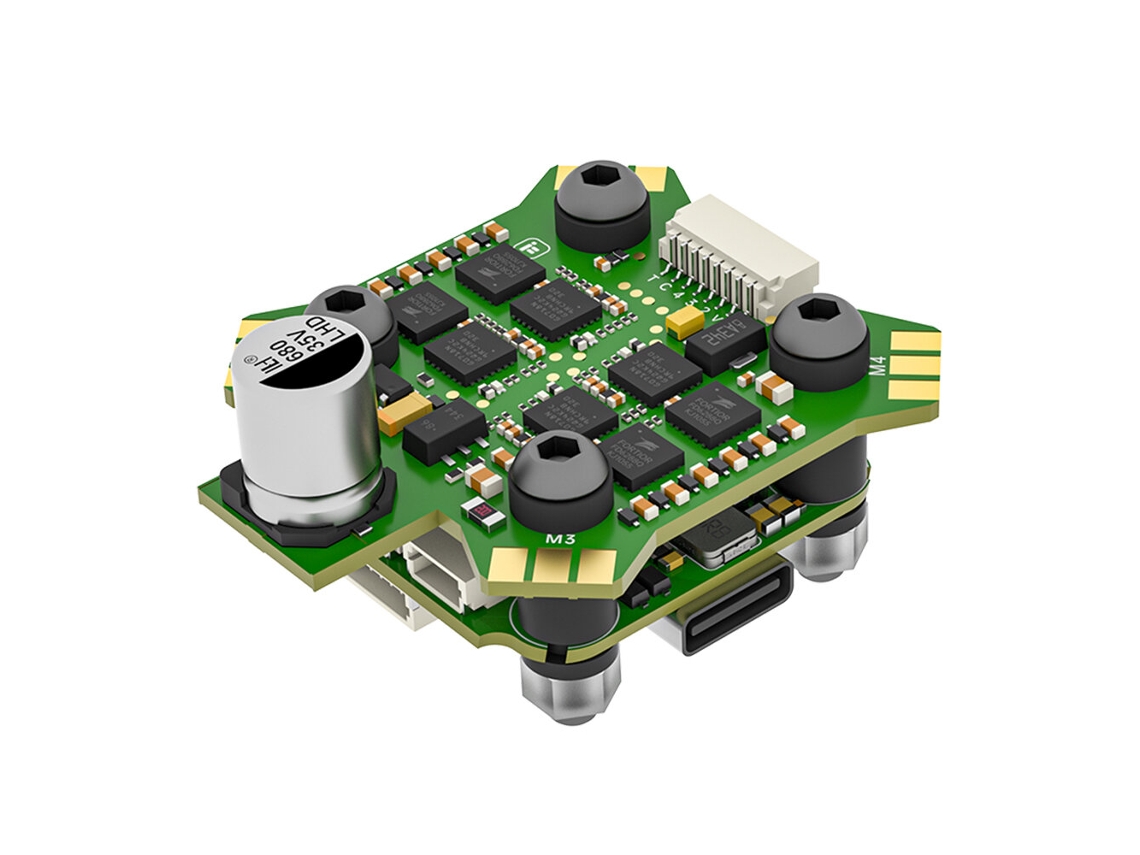 Controlador de Voo Iflight Blitz Mini F745 F7, 20x20mm, com Controlador E55 Mini 55a Bl_32 4 em 1 para Drones Rc de Corrida Fpv. MDUG