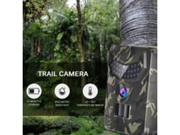 Câmera de Caça Business trail 12mp 1080p, visão noturna infravermelha, sensor PIR, à prova d'água, IP56 S/MARCA