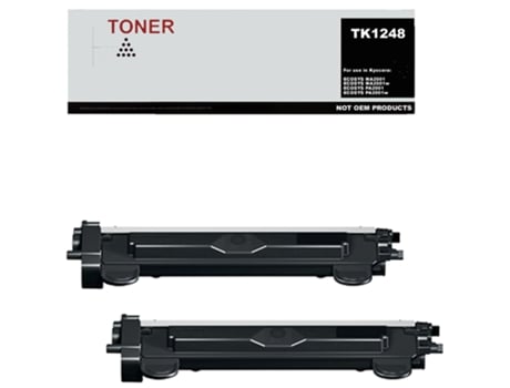 Pack 2 Cartuchos de Toner Compatível com Kyocera 1T02Y80Nl0 Tk1248