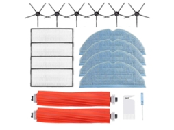 Kit De Acessórios Compatível Com Os Aspiradores Robô Xiaomi Roborock S7, S7+, S7 Maxv, S7 Maxv Plus, T7s, T7 Plus E T7s Plus.