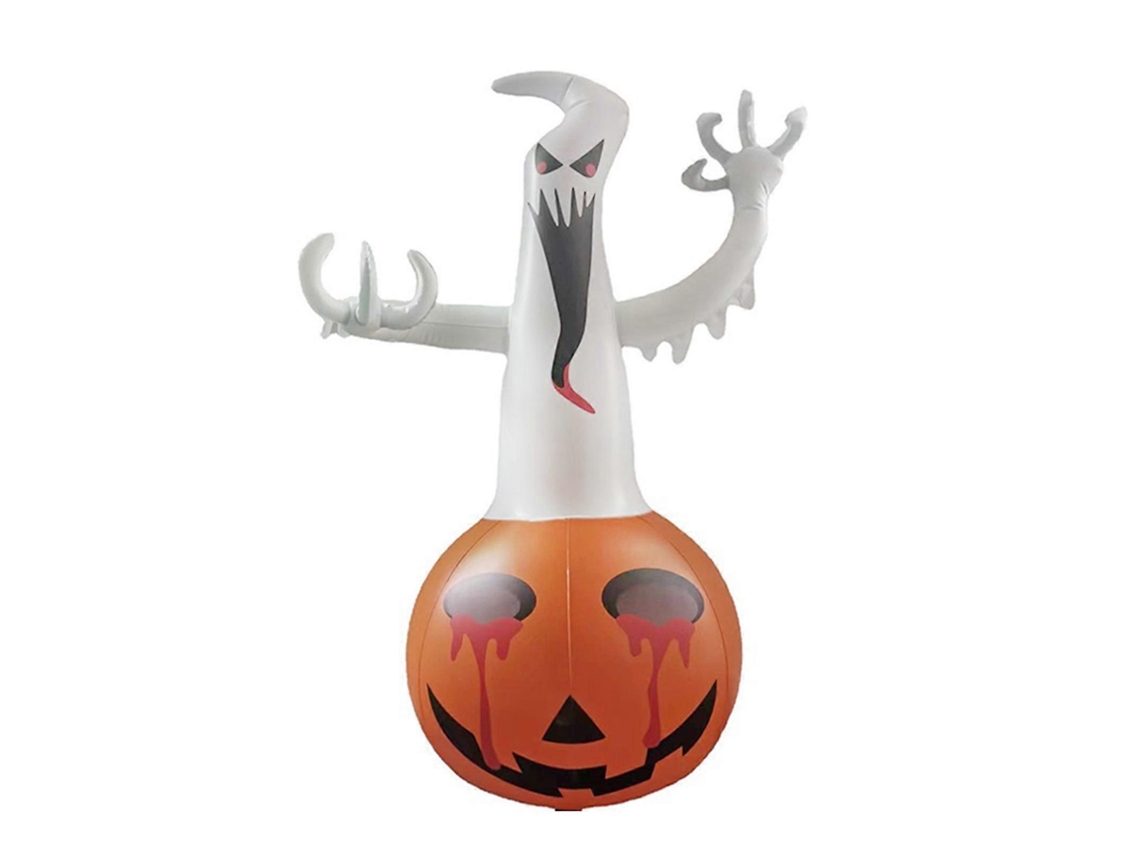 Abóbora Gigante Inflável De Halloween, Decoração Fantasma, Adereços De Terror Para Áreas Internas E Externas, Brinquedo Infantil Ly Ebike