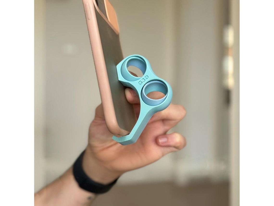 Suporte Para Celular Multifuncional E Ergonômico Com Acessório De Descompressão.
