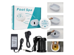 Máquina de Spa Detox para os Pés, Tecnologia Iônica, Tratamento em Casa, 1 Conjunto com Pia, Plugue Eu, 220 V OEM