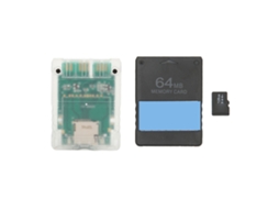 Lurelia Leitor De Cartões Usb Sd/tf Para Ps2, Plug Play