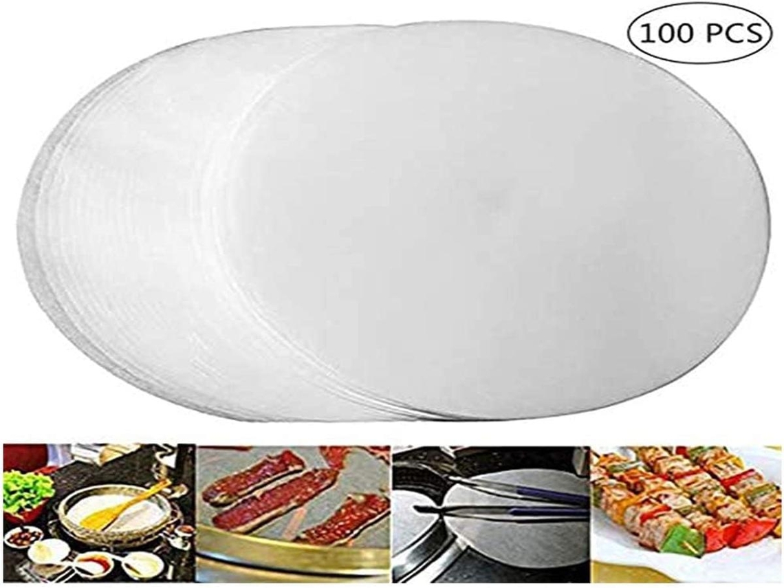 Lurelia Formas Para Muffins, 100 Unidades, 20 Cm, 8 Pol, Antiaderente, Para Muffins E Cupcakes
