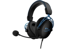 Auscultadores Gaming com Fio HYPERX Cloud Alpha S (On Ear - Multiplataforma - Preto)