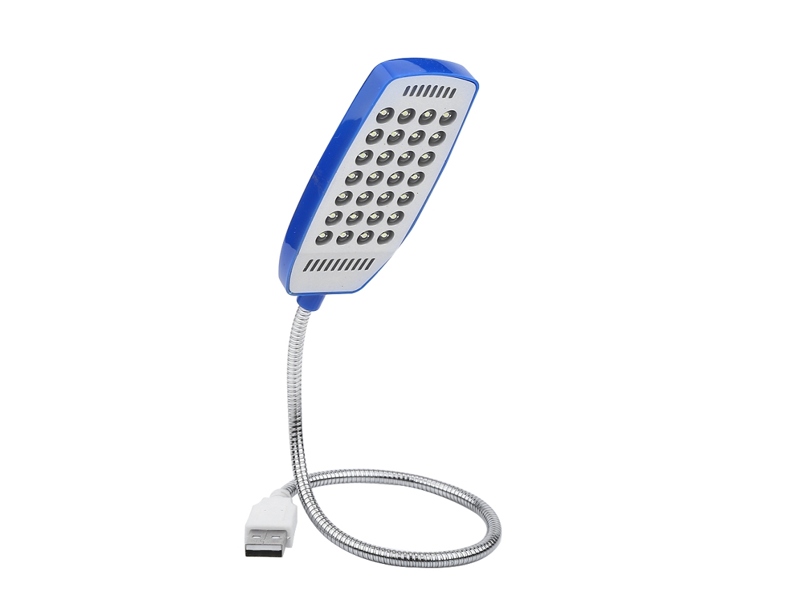 Luz de Leitura Portátil 28 LEDs USB Gooseneck Flexível | S/MARCA