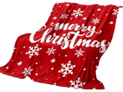 Manta de Flanela Estampada Natal e Halloween Syjym para Crianças Ideal Lazer Presentear nas Festas Fim Ano, Ma