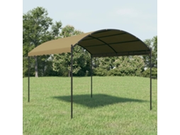 Vidaxl Gazebo 4x3x2,6 M 180 G/m² Cinzento-acastanhado