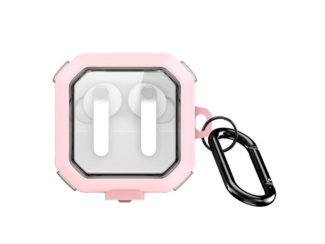 Capa Protetora Halinuia Tpu Transparente Fosco Modelo Bg4 (compatível Galaxy Buds4/4 Pro, Acabamento Mate Suave)