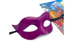 Máscara De Baile De Máscaras Red Rose The Good Life Para Homens Ou Mulheres, Máscara Veneziana De Alta Qualidade, Preto Fosco, Carnaval, Halloween