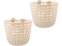 Cesto Dianteiro Para Bicicleta Para Meninas, Acessório De Plástico Para Patinetes E Bicicletas. Gokoco