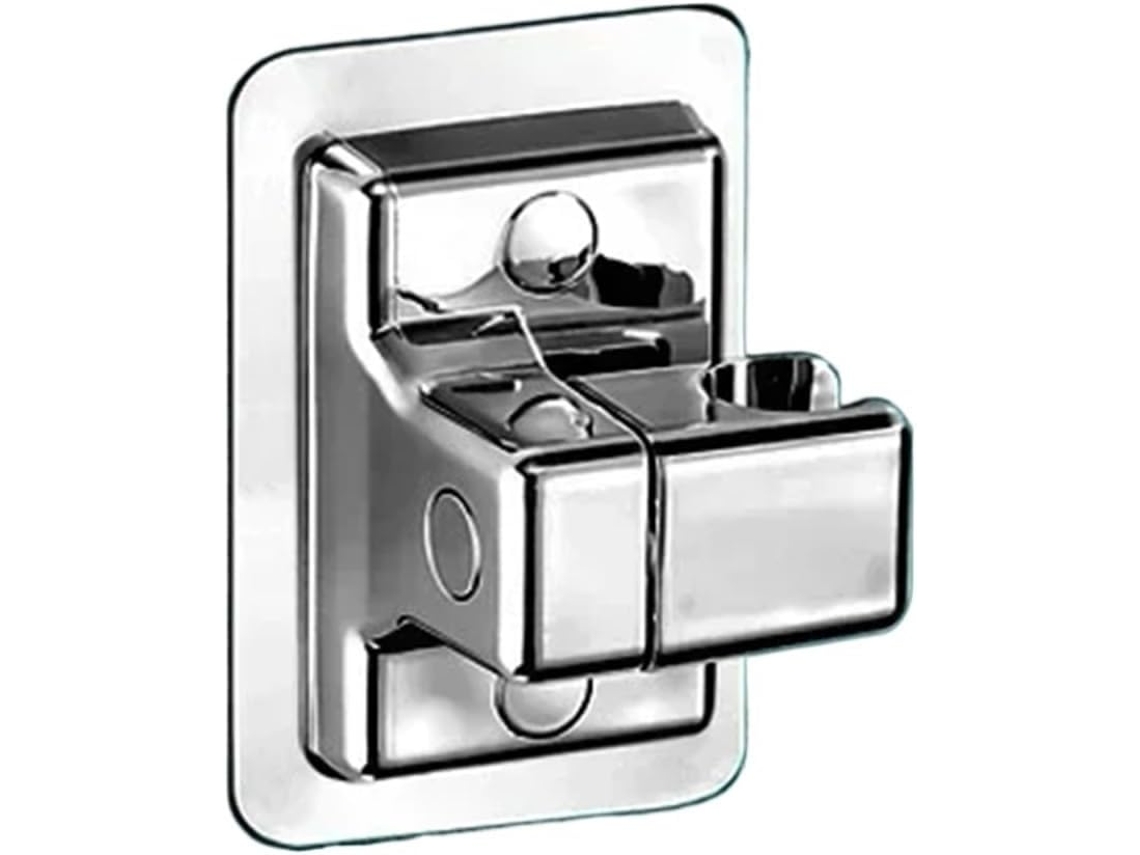 Suporte de Parede para Chuveiro Em Abs, Autoadesivo, Ajustável e Giratório, para Chuveiro Manual, Acessórios Para Banheiro