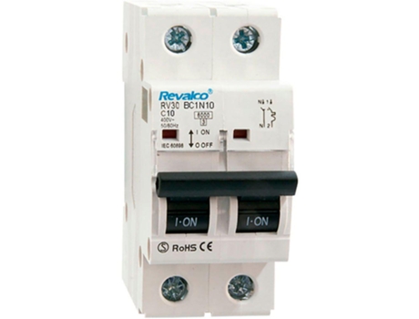 DISJUNTOR MAGNETOTÉRMICO  1 POLO + NEUTRO 25A