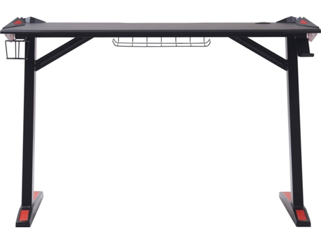 Mesa Gaming YULUKIA com Porta-Copo (PVC - 120x60x75 cm)