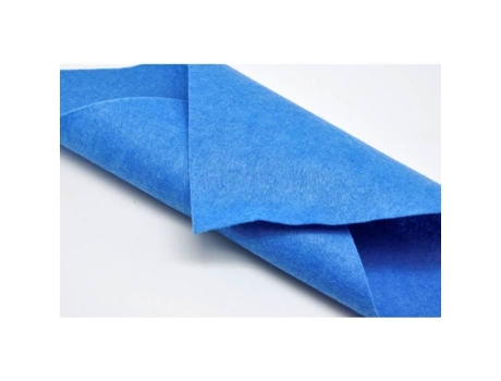 Rolo de feltro poliéster 45 cm x 10 m - MEGACREA DIY - Azul celeste