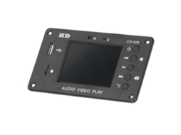 Placa decodificadora mp5 com tela tft de 2,8 polegadas, decodificação sem perdas, reprodutor multimídia usb bluetooth