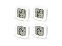 Conjunto De Termômetro E Higrômetro Digital Para Ambientes Internos, Mini Termômetro Lcd Para Ambientes Internos.