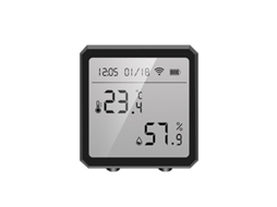 Termômetro Higrômetro Inteligente Wifi Controle Por Voz Sem Fio Sensor De Temperatura E Umidade Com Tela Lcd