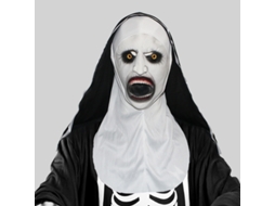 Máscara De Halloween Horror Grito De Morte Festival Fantasma Festa De Máscaras Fantasma Branco Rosto Cocar G