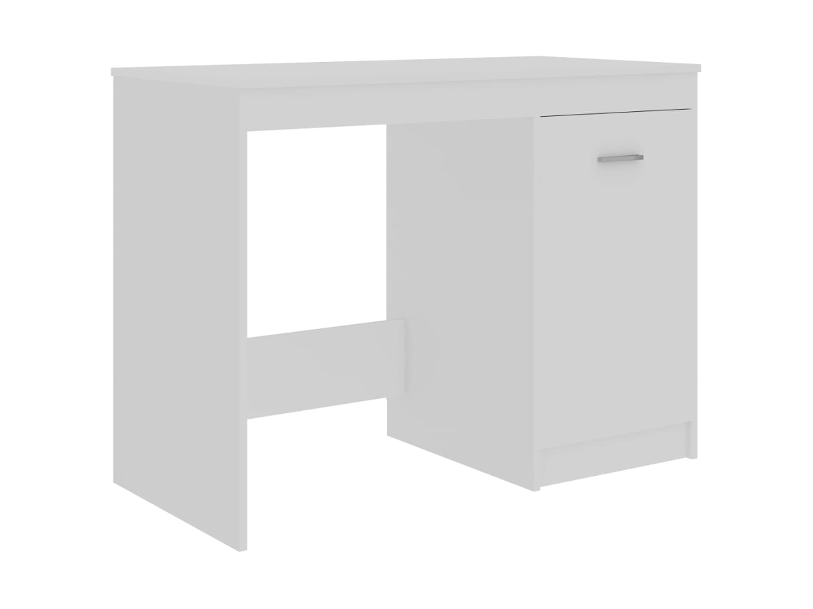 Desk, Desks Vidaxl Branco Madeira Processada (n/a)