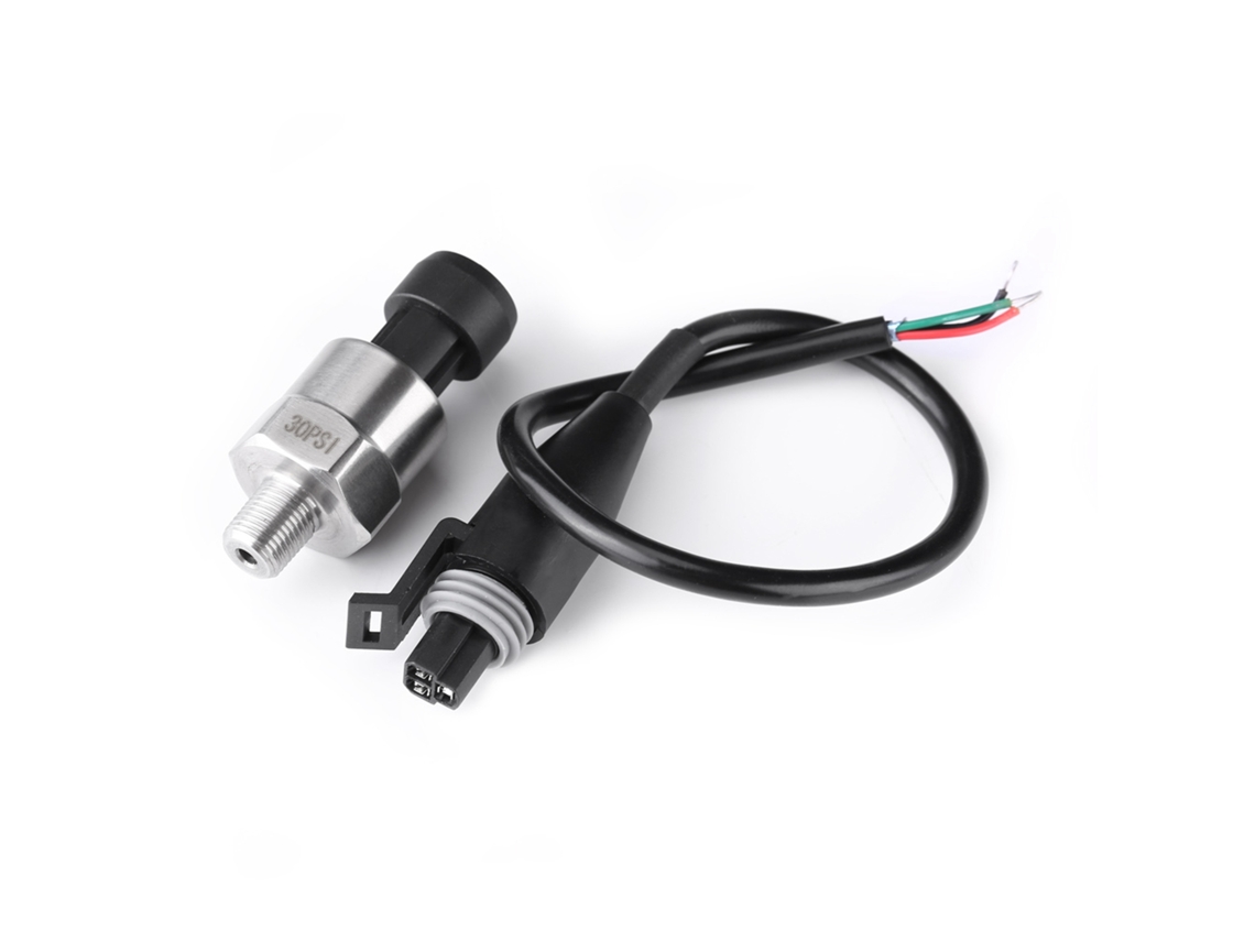 Sensor de pressão de aço inoxidável para óleo, combustível, ar, água 30psi S/MARCA