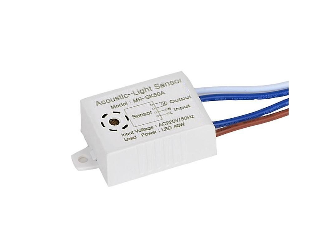 Interruptor De Tomada Com Sensor De Palmas Para Ligar/desligar Luzes-zscy