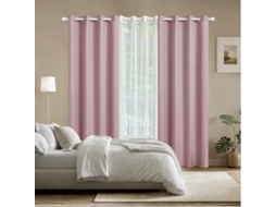 Conjunto De 3 Cortinas Blackout - Painéis Blackout De Poliéster Com Co