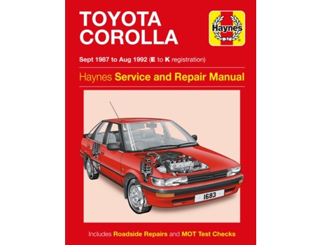 Livro Toyota Corolla Service And Repair Manual De Haynes Publishing (inglês)