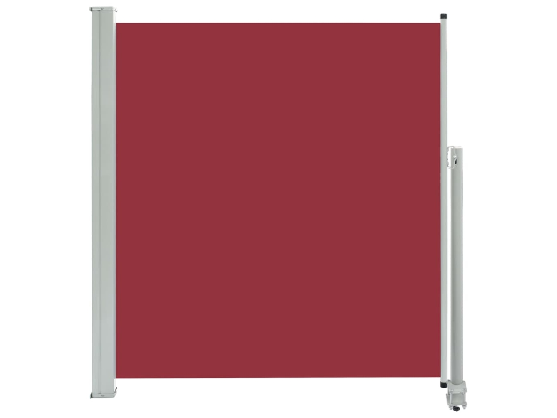 Side Awning, Side Awnings Vidaxl Vermelho Tecido (140 X 300 Cm)