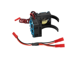 DISSIPADOR de Calor com Cooler para Motor RC 550 3650 3660 3670 3674 Diâmetro 36mm Preto S/MARCA