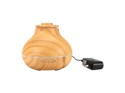 Laxiscreed Umidificador De Aromaterapia Madeira 110v Eua, Difunde Aroma E Hidratam O Ar