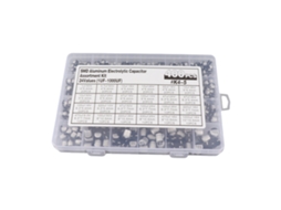Kit De Capacitores Eletrolíticos Laxiscreed 1uf A 1000uf, 6.3v A 50v Para Eletrônica