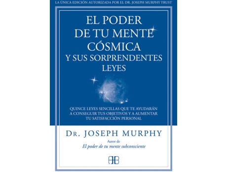Livro El Poder De Tu Mente Cosmica Y Sus Sorprendentes Leyes de Joseph Murphy (Espanhol)