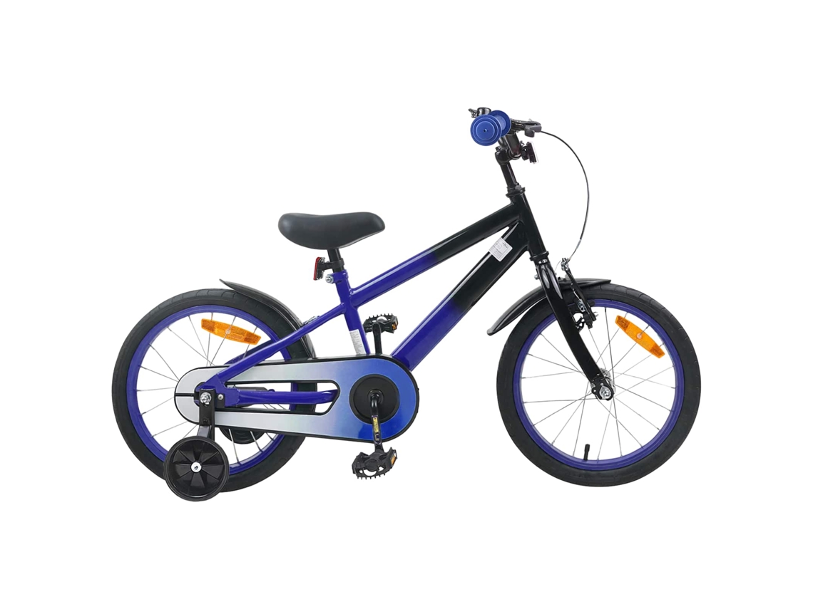 Vidaxl Bicicleta Infantil 16 Polegadas Para Crianças De 4 A 6 Anos