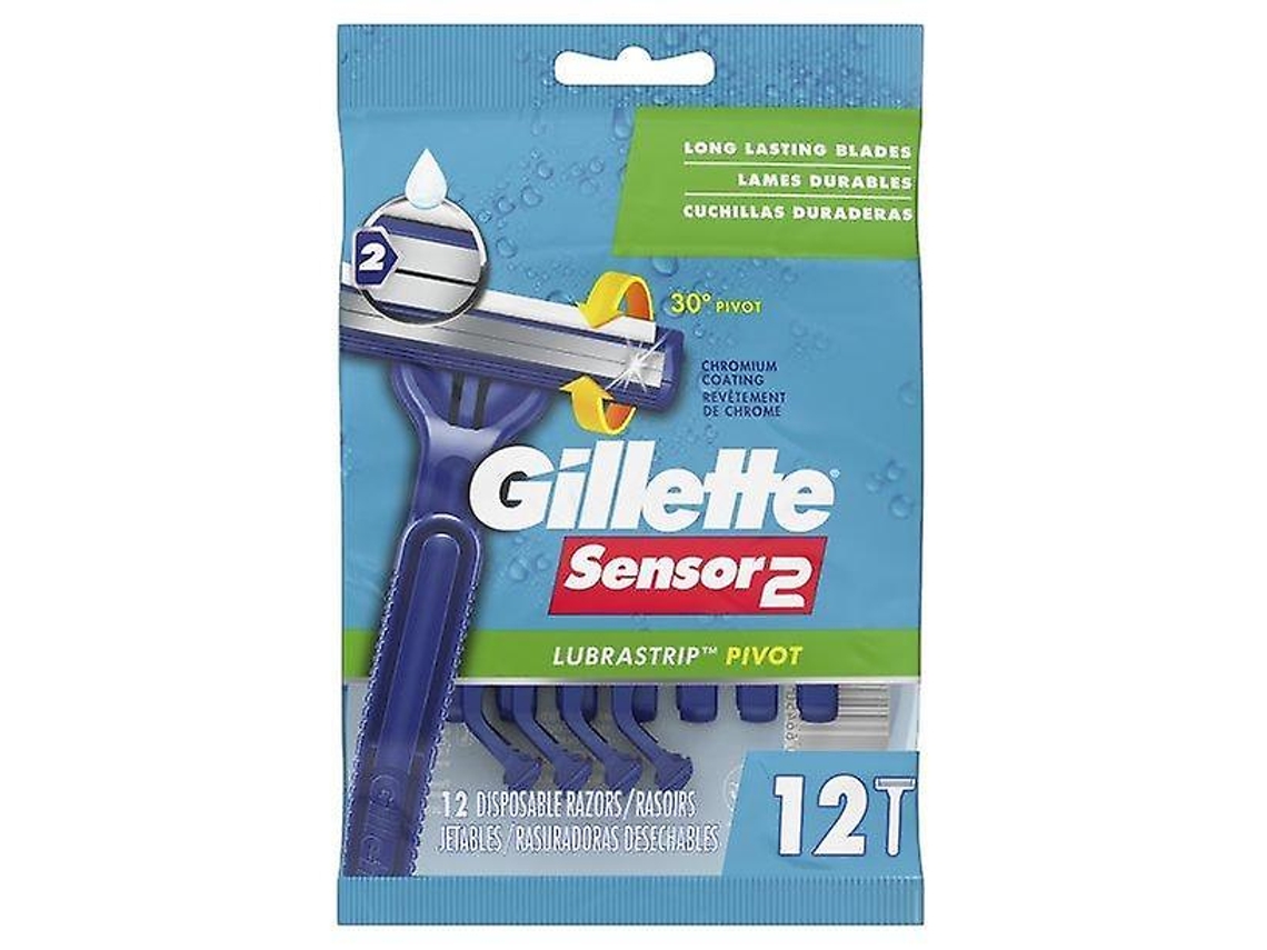 Aparelhos descartáveis para barba Gillette Sensor 2