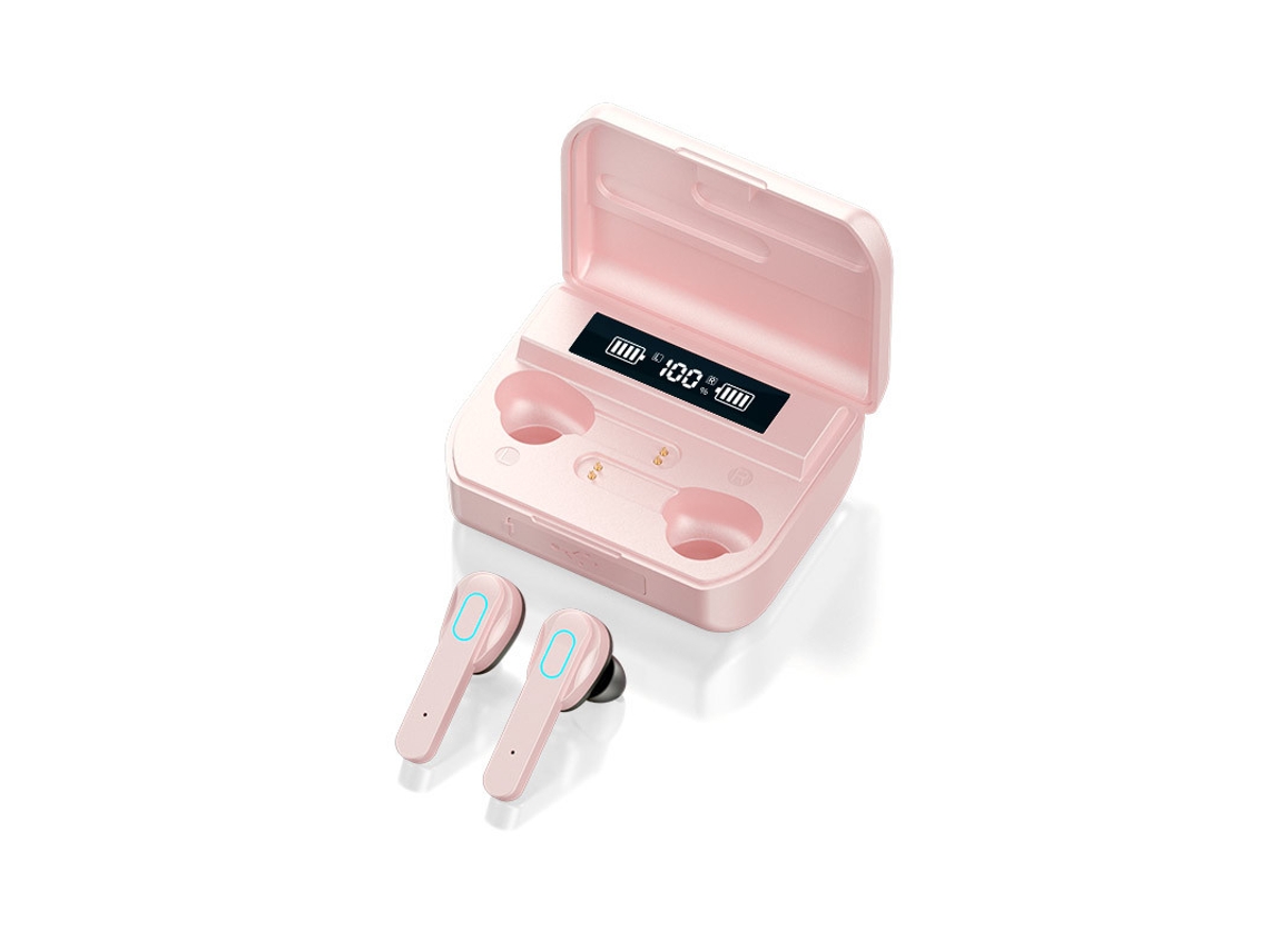 Auriculares Bluetooth True Wireless YDCY Ydcy T33 In Ear MicroAuriculares Rosa