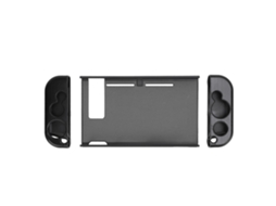 Capa protetora para console N Switch e Joy com revestimento em liga de alumínio EOOCOO