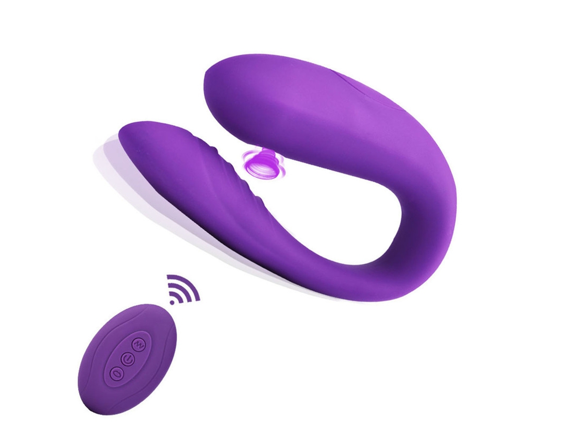 Vibrador Wearable De Suco De Controle Remoto Sem Fio De 10 Frequncias Para Mulheres (roxo)