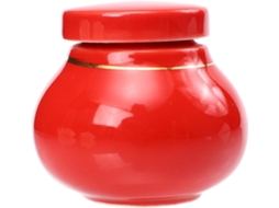 Pote De Cerâmica Vicasky Com Tampa Hermética Para Armazenamento Selado, Ideal Para Especiarias E Folhas De Chá Design