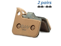 Pastilha De Freio Sinterizada Rt009-s - Conjunto De 2