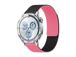 Pulseira De Relógio Magnética De Silicone Com Textura De Lichia Em Duas Cores