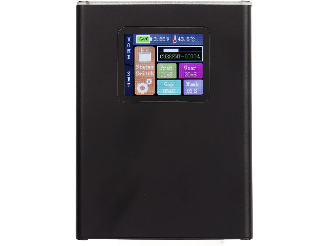 Mini Máquina De Solda Por Pontos Portátil Com Tela Lcd De 1,8 Polegadas E Bateria.