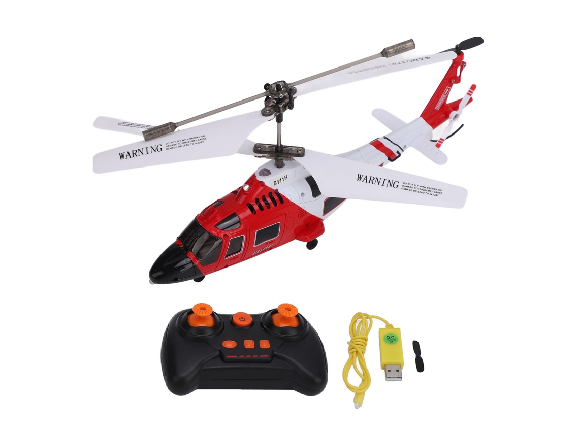 Helicóptero de controle remoto Mali com duas hélices e ajuste de altitude - Brinquedo para crianças iniciantes