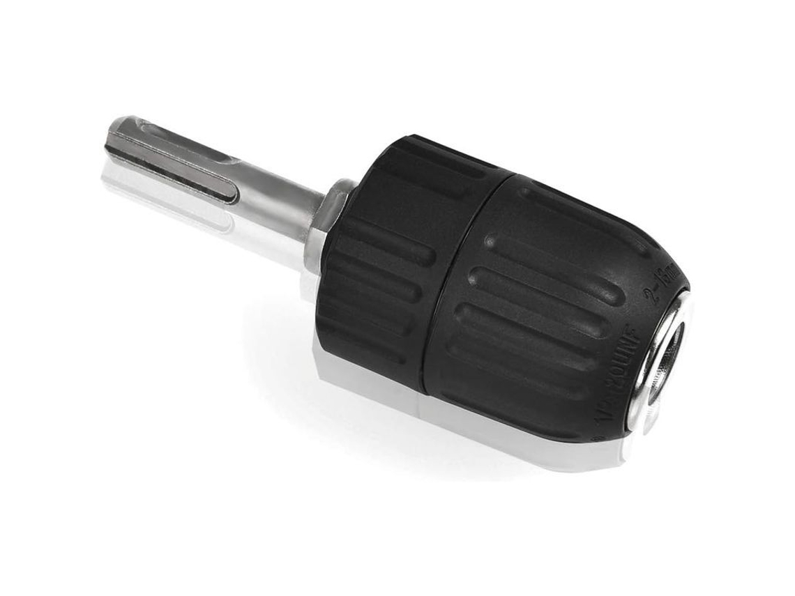 Mandril sem chave 2-13mm, conector removível, material HSS e ABS premium, fácil de usar para furadeiras SDS.