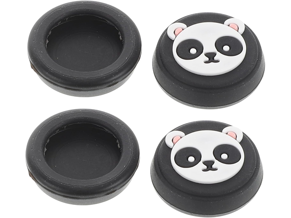 Conjunto De 4 Joysticks De Silicone Panda, Compatíveis Com Instalação E Durabilidade Conjunto De 4 Joysticks De Silicone Panda, Compatí Gokoco