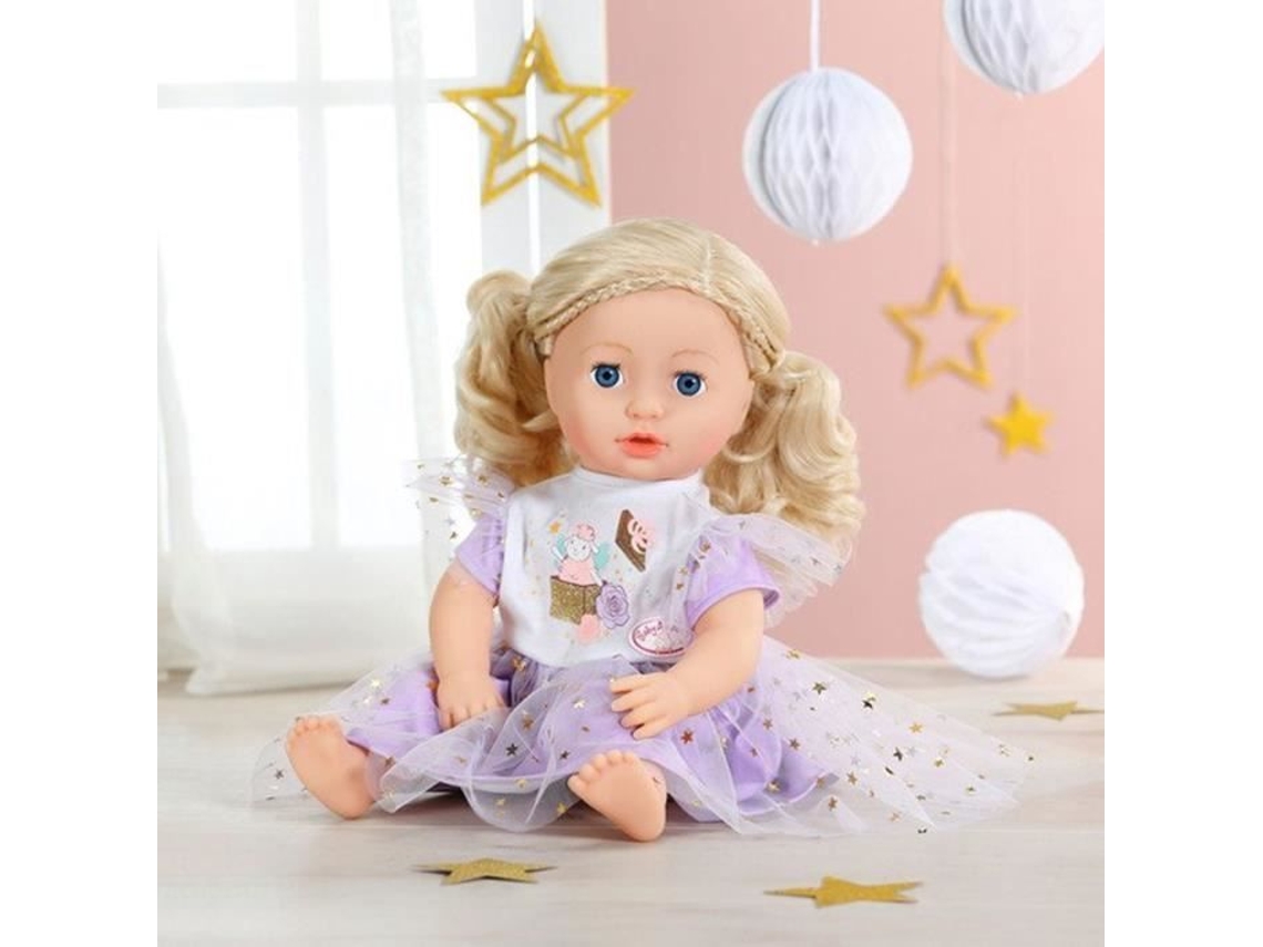 Vestuário Tutu Baby Annabell Violeta 43cm Para Bonecas A Partir De 3 Anos Zapf Creation