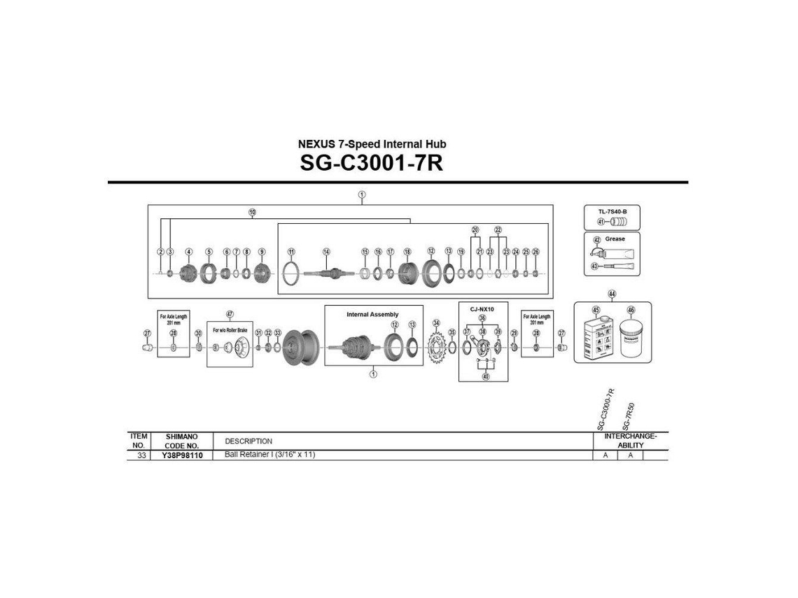 Shimano Sg-C3000